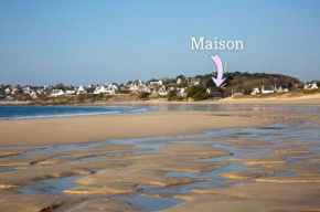 Maison à 20 mètre de la plage vue sur Mer